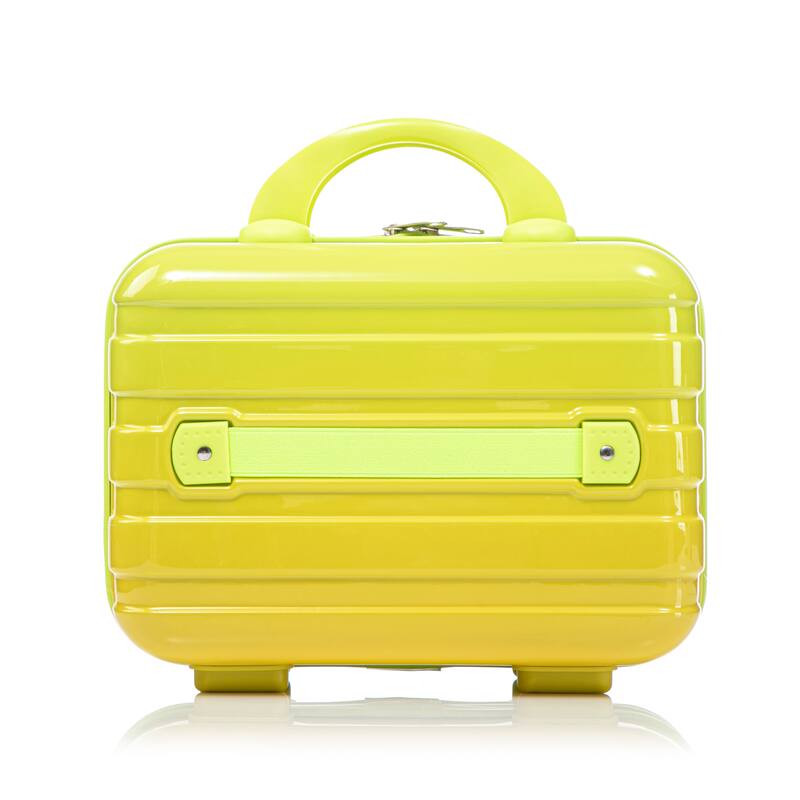 14In 20In 2 pcs in PC Spinner Wheel Luggage, Carry on Suitcase, With Gradient Color and Combination Lock