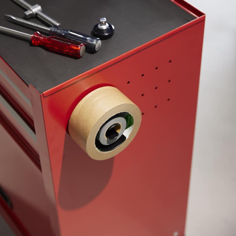 Yamazaki Home Magnetic Tape Holder, Steel - L 2.17 x W 3.66 x H 3.66 inches