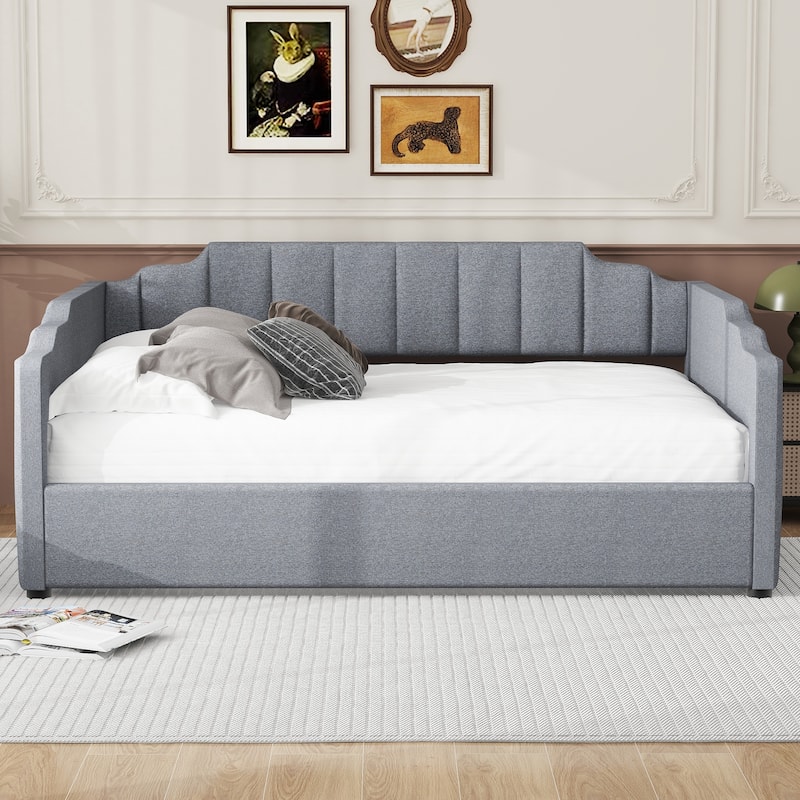 Upholstered Daybed with Underneath Storage
