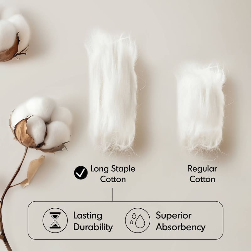 Madison Park Signature 800GSM Ultra-Soft 100% Cotton Absorbent Towel Set