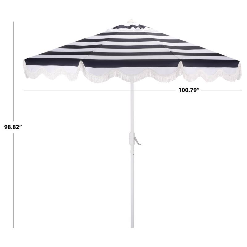 SAFAVIEH Outdoor Living Lucerna 9ft Crank Umbrella