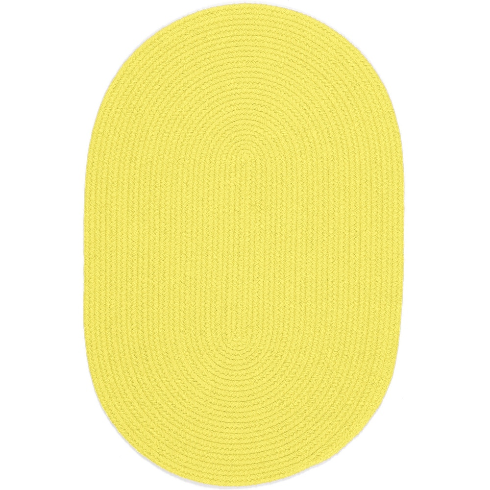 Rhody Rug Happy Feet Indoor/ Outdoor Braided Area Rug