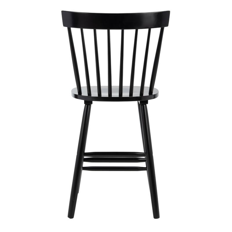SAFAVIEH Providence 24-inch Spindle Farmhouse Counter Stools (Set of 2). - 20" W x 21" D x 39" H
