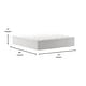preview thumbnail 26 of 28, Euro Top Hybrid Pocket Spring & Foam Mattress in a Box with Edge Support