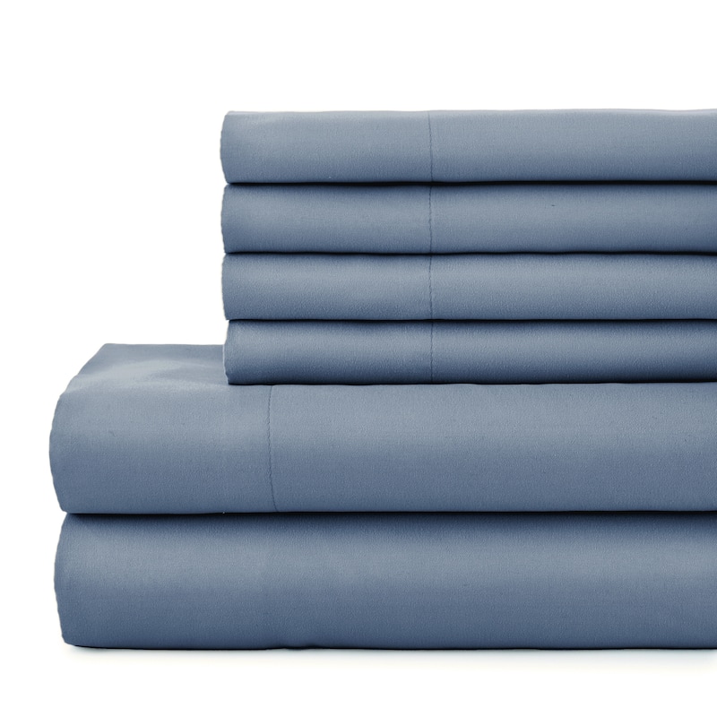 Adjustable Mattress Split King Ultra-Soft 7-piece Bed Sheet Set
