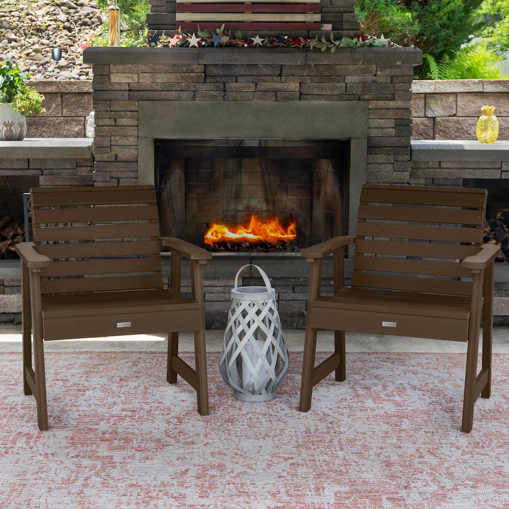HIGHWOOD Weatherly Garden Chairs Set of Two