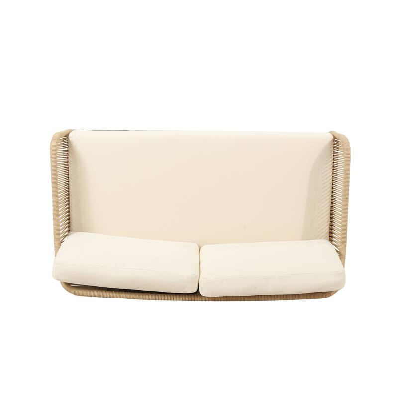 Christopher Knight Home - Annisa Outdoor Acacia Wood Chat Set