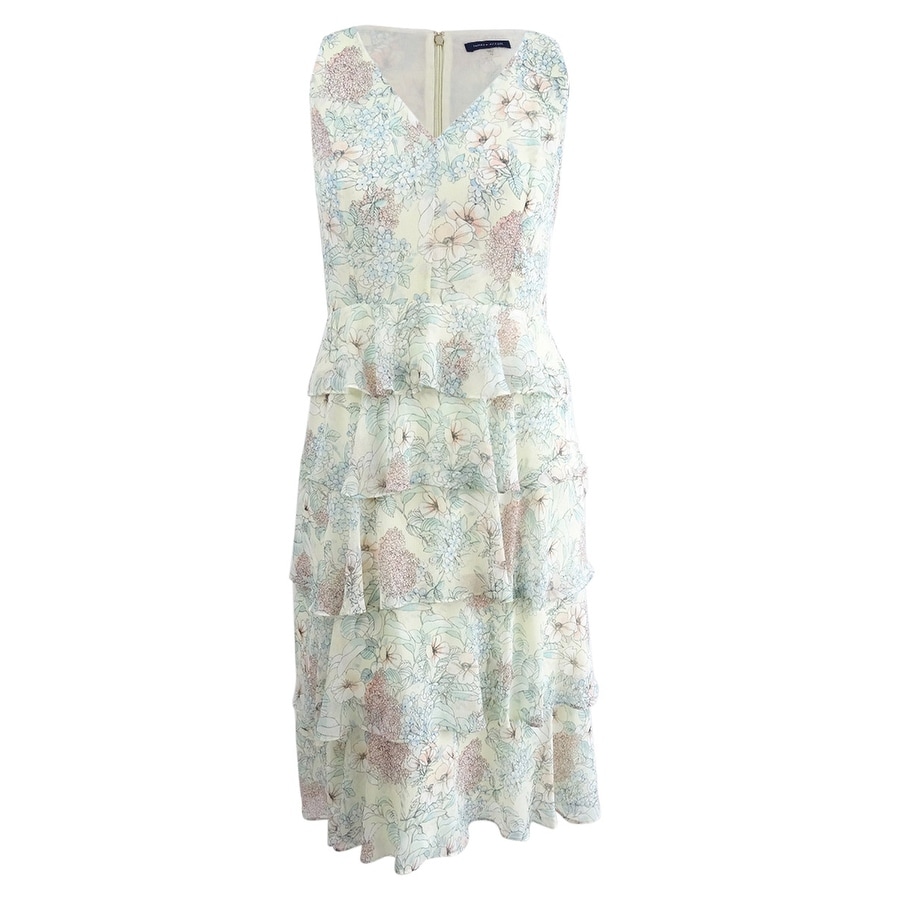 tommy hilfiger yellow dress