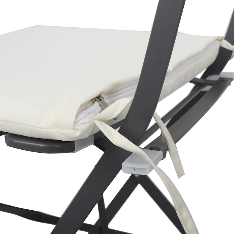 3 Piece Patio Bistro Balcony Chair Table Set