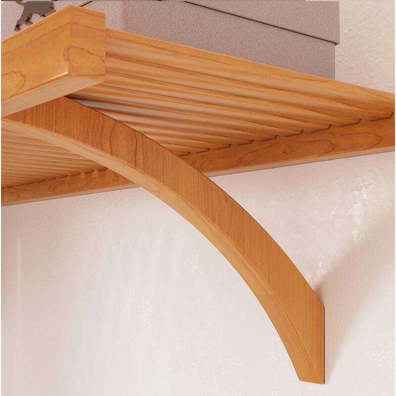 John Louis Home Solid Wood Honey Maple Simplicity Organizer