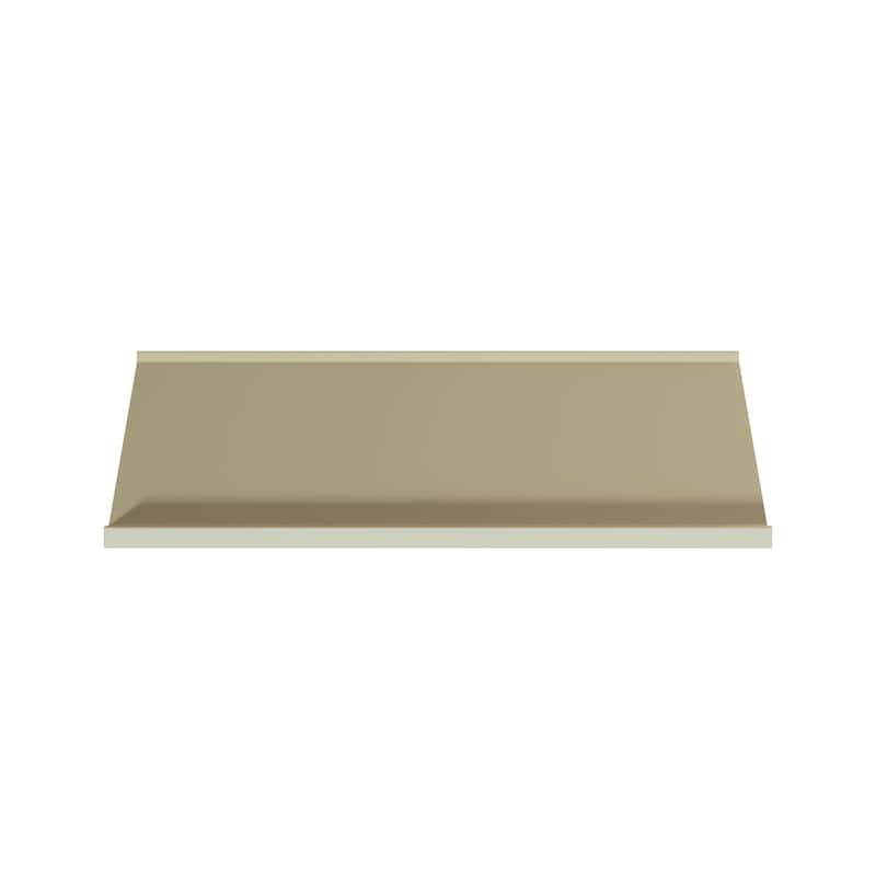 4"H x 4 3/8"P x 5 7/8"F x 96"L Colette Crown Moulding - 1-Pack