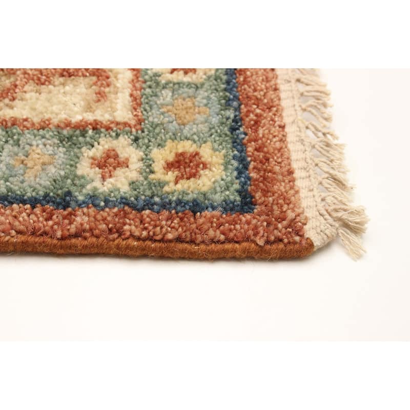 ECARPETGALLERY Hand-knotted Jules Serapi Dark Copper Wool Rug - 5'5 x 8'0