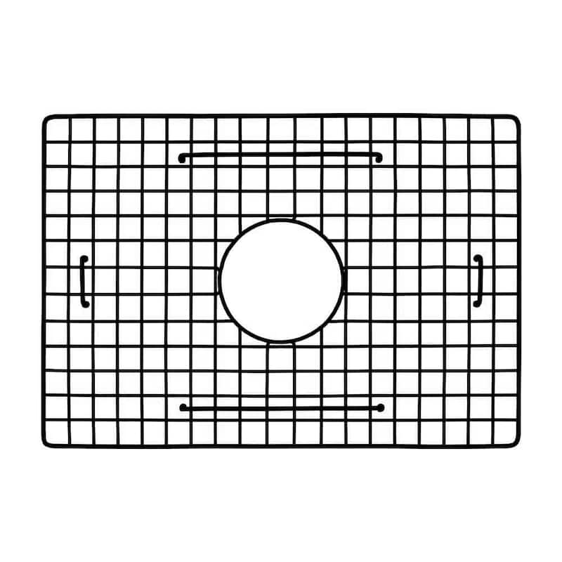 Native Trails GR1813 18-1/2"L x 13"W Steel Basin Rack - Matte Black