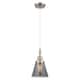 Option Light Smoke Shade / Brushed Satin Nickel