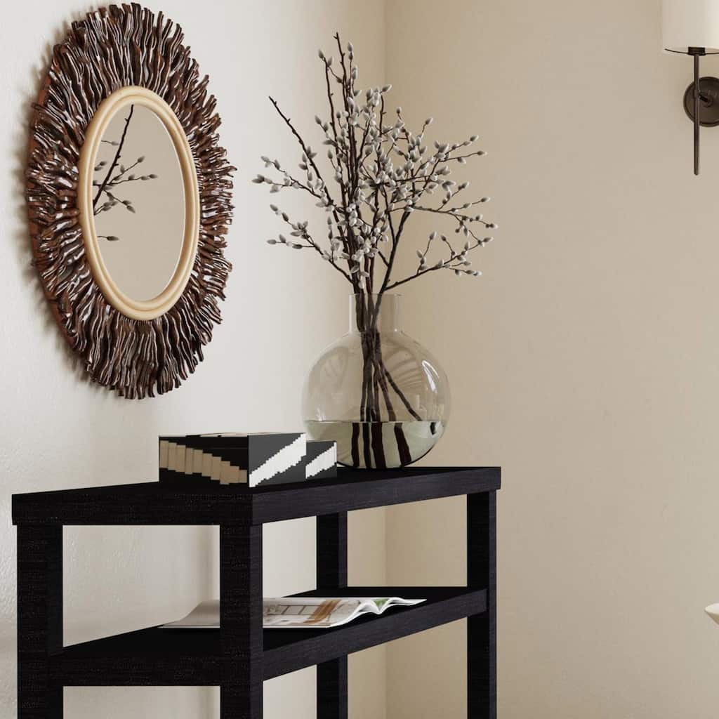 Hapsala Rattan Round Starburst Mirror by East at Main