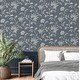 preview thumbnail 3 of 4, Fine Decor Juliette Blue Jacobean Wallpaper