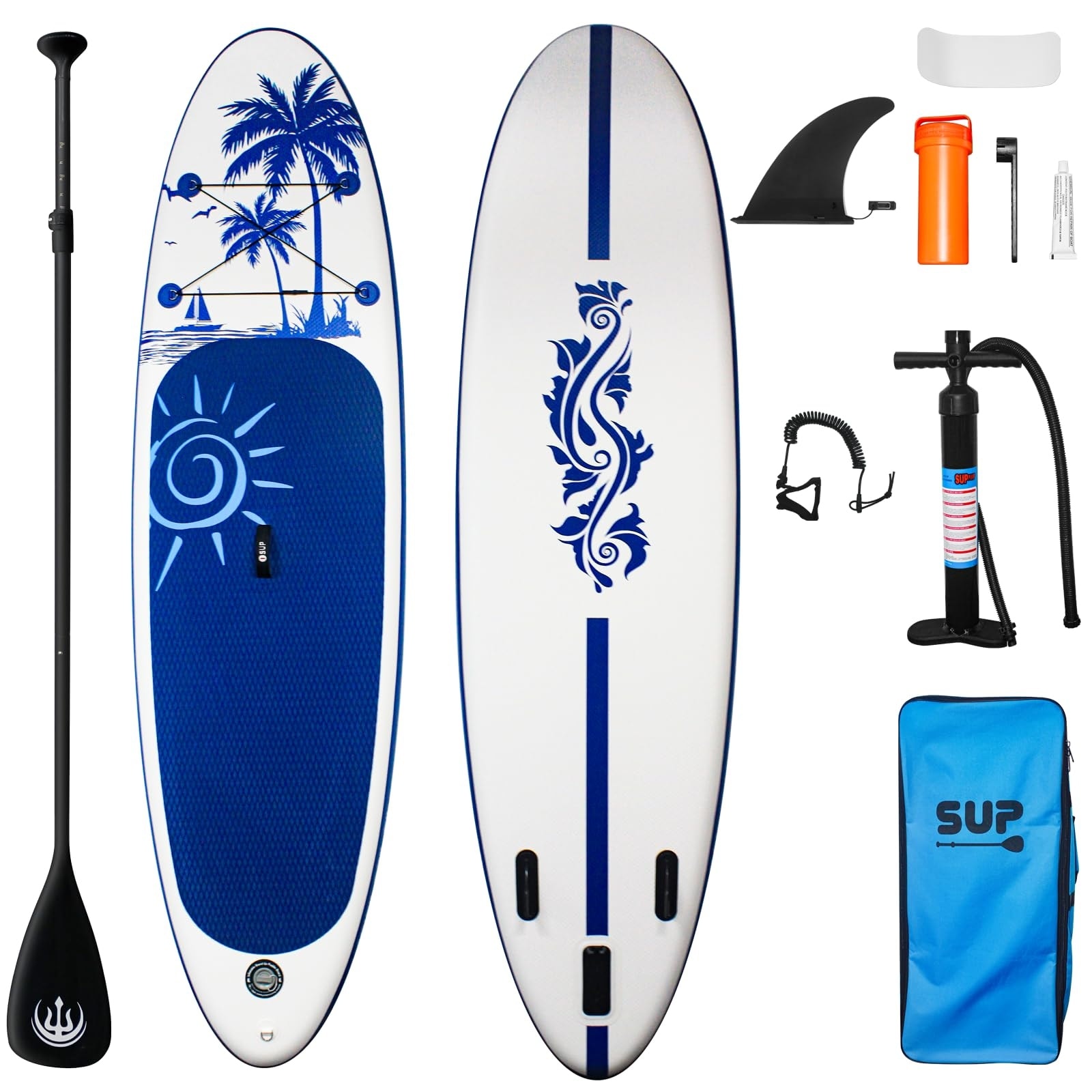 Inflatable Stand Up Paddle Board, with SUP Paddle Board