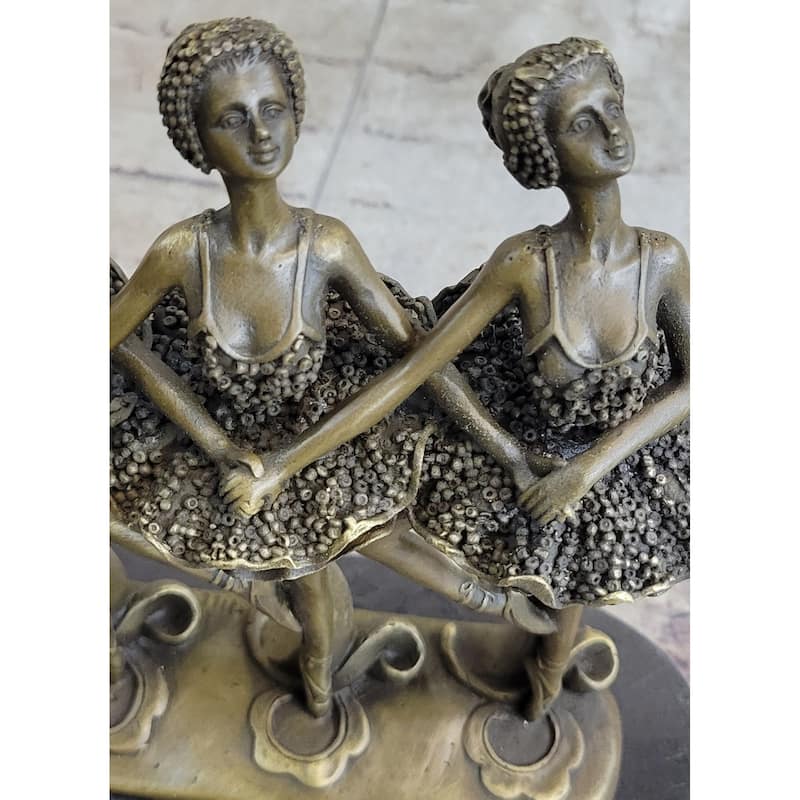 Hot Selling 100 Percent Bronze Modern Ballerina Dancer Sculpture Ballet Figurine Bron