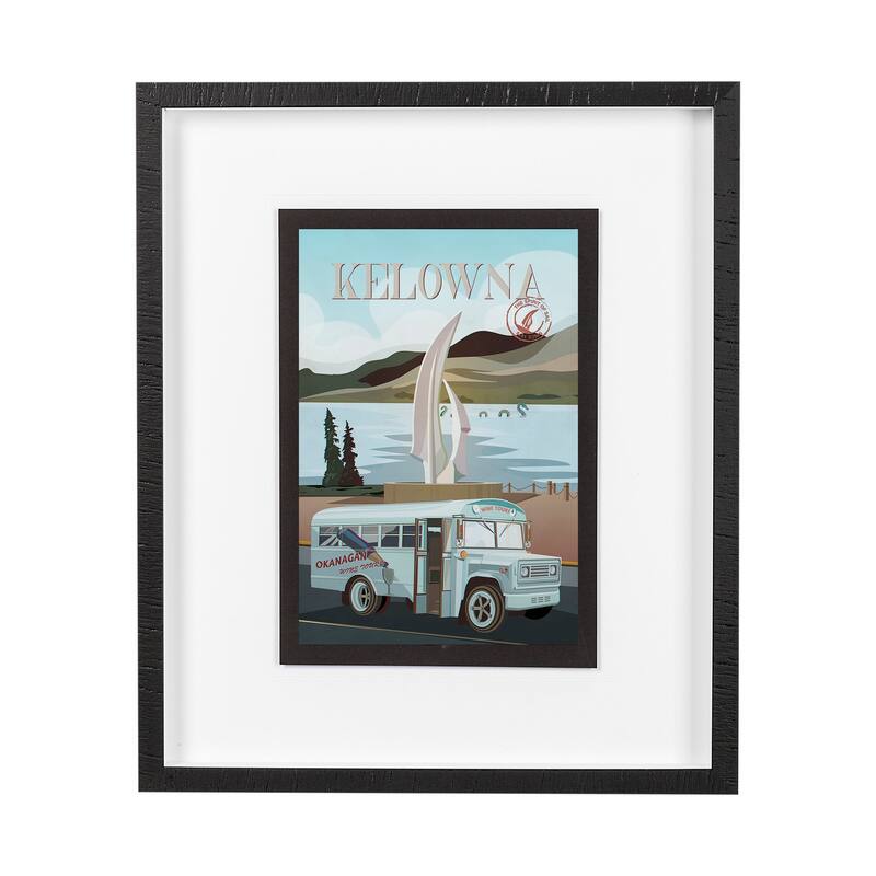 Kelowna Go (M) Framed Art Print