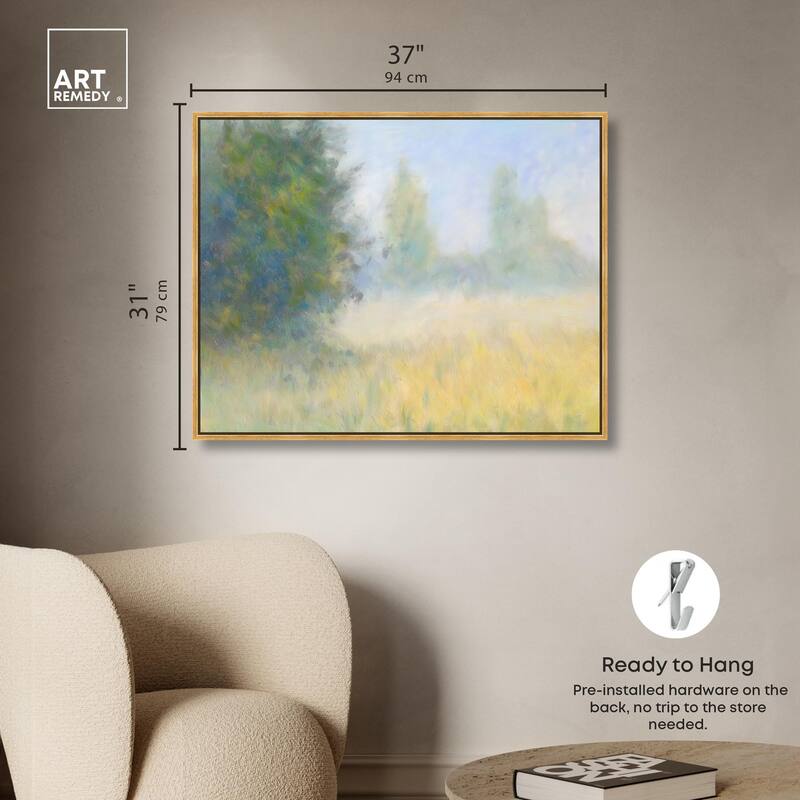 Faded Horizon II Canvas by Art Remedy