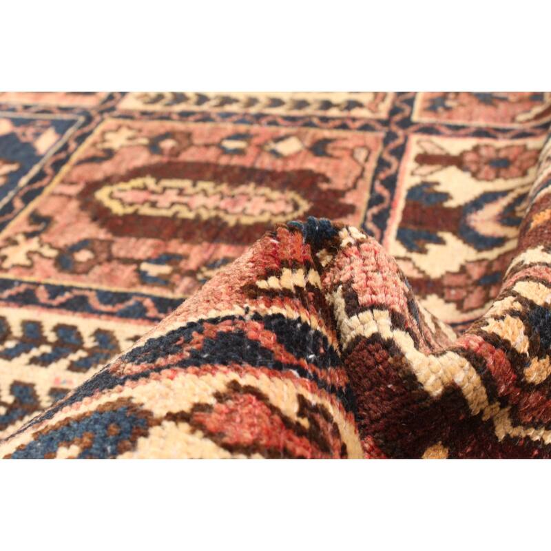 ECARPETGALLERY Hand-knotted Kayseri Vintage Copper Wool Rug - 4'5 x 6'5