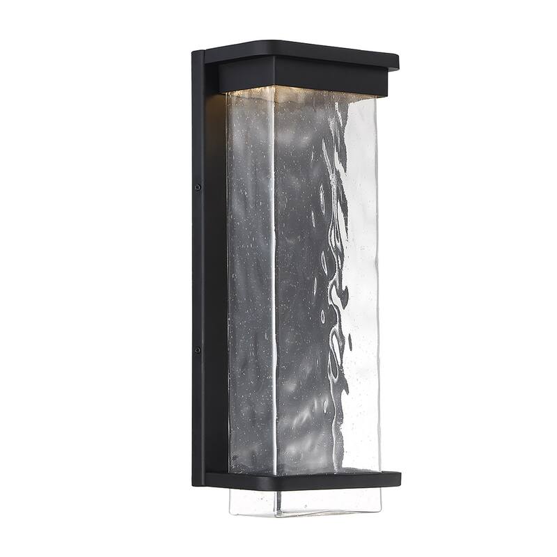 Vitrine 12in LED Indoor or Outdoor Wall Light 3000K - Black - 12-inch