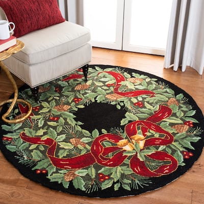 SAFAVIEH Handmade Vintage Poster Arvida Wool Rug