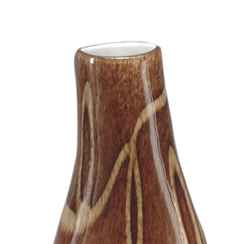 Springdale 15.75"H Gourd Hand Blown Art Glass Vase