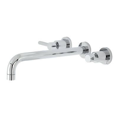 Kingston Brass Concord 3-Hole Wall Mount Roman Tub Faucet