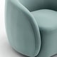 preview thumbnail 68 of 107, SEYNAR Modern Glam Velvet Upholstered 360 Degree Swivel Accent Armchair Set of 2
