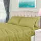 preview thumbnail 61 of 78, Superior Egyptian Cotton 650 Thread Count Bed Sheet Set California King - Olive Green