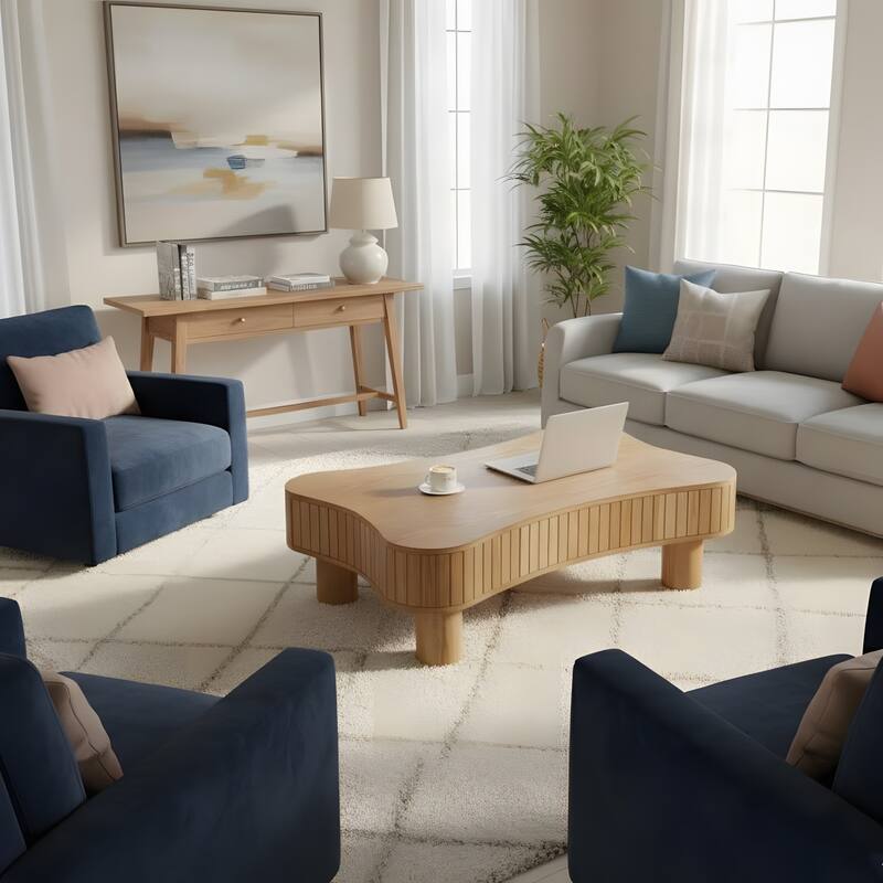 Rustic Lift Top Coffee Table with Hidden Storage