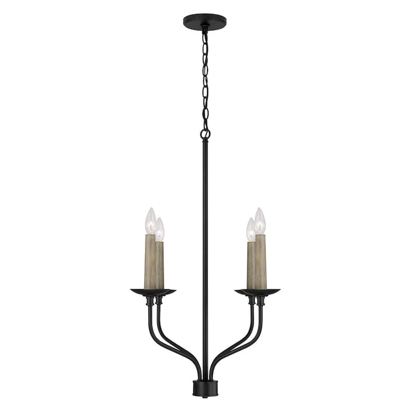 Wilder 4-Light Chandelier - 21.50"W x 30.50"H