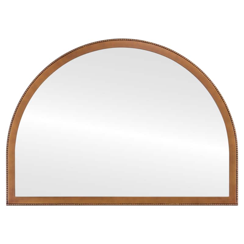 Van Buren Framed Mantel Mirror - Crescent Cathedral - 38.4x27.4