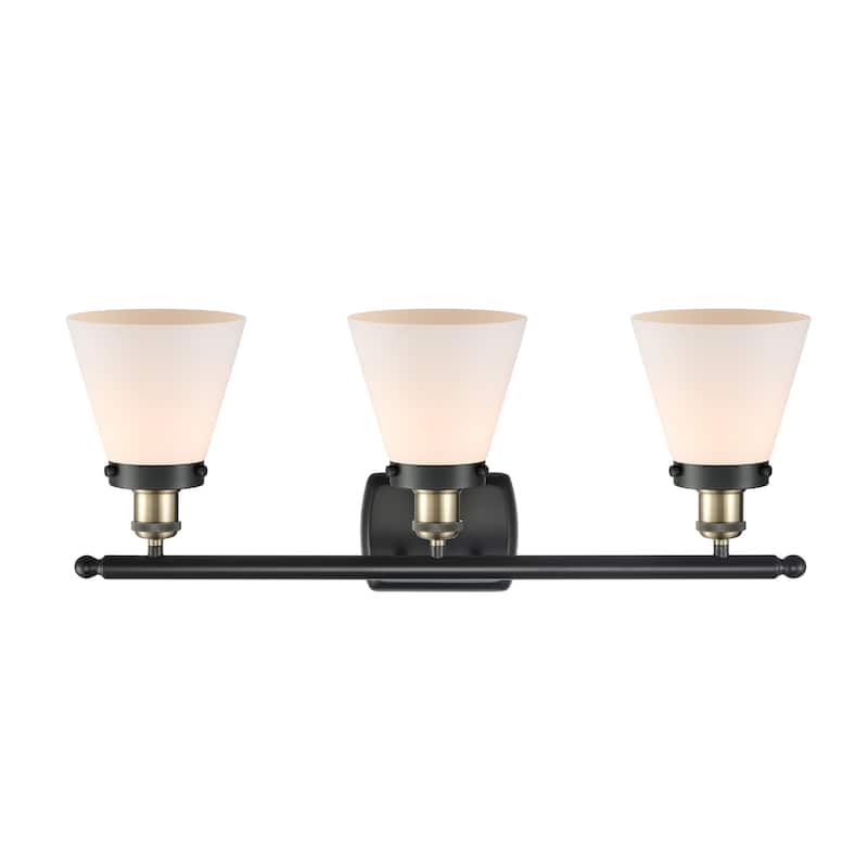 Innovations Lighting Ballston Urban Cone - 3 Light 26" Bath Vanity Light