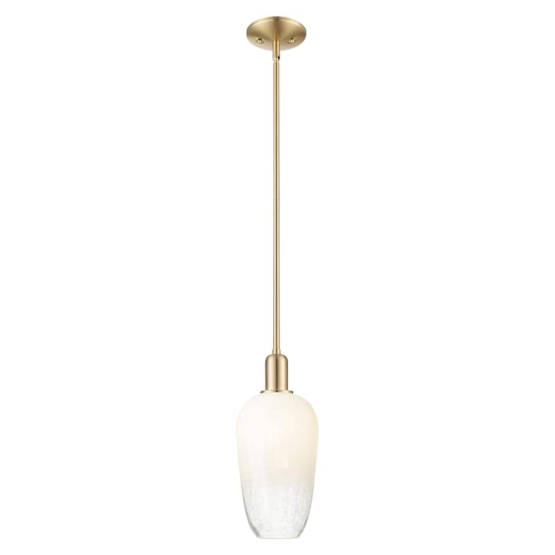 Innovations Lighting Downtown Urban - Brookhaven Flute - 1 Light 7" Stem Hung Mini Pendant