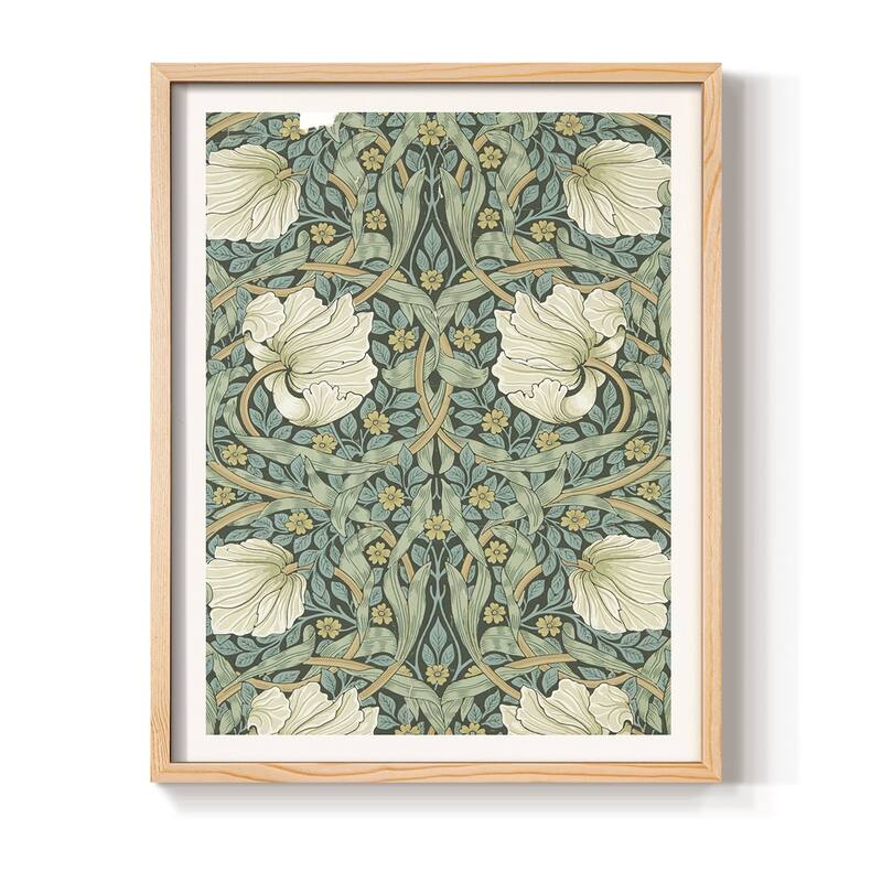 Vintage Abstract Print XXVIII -Framed Print