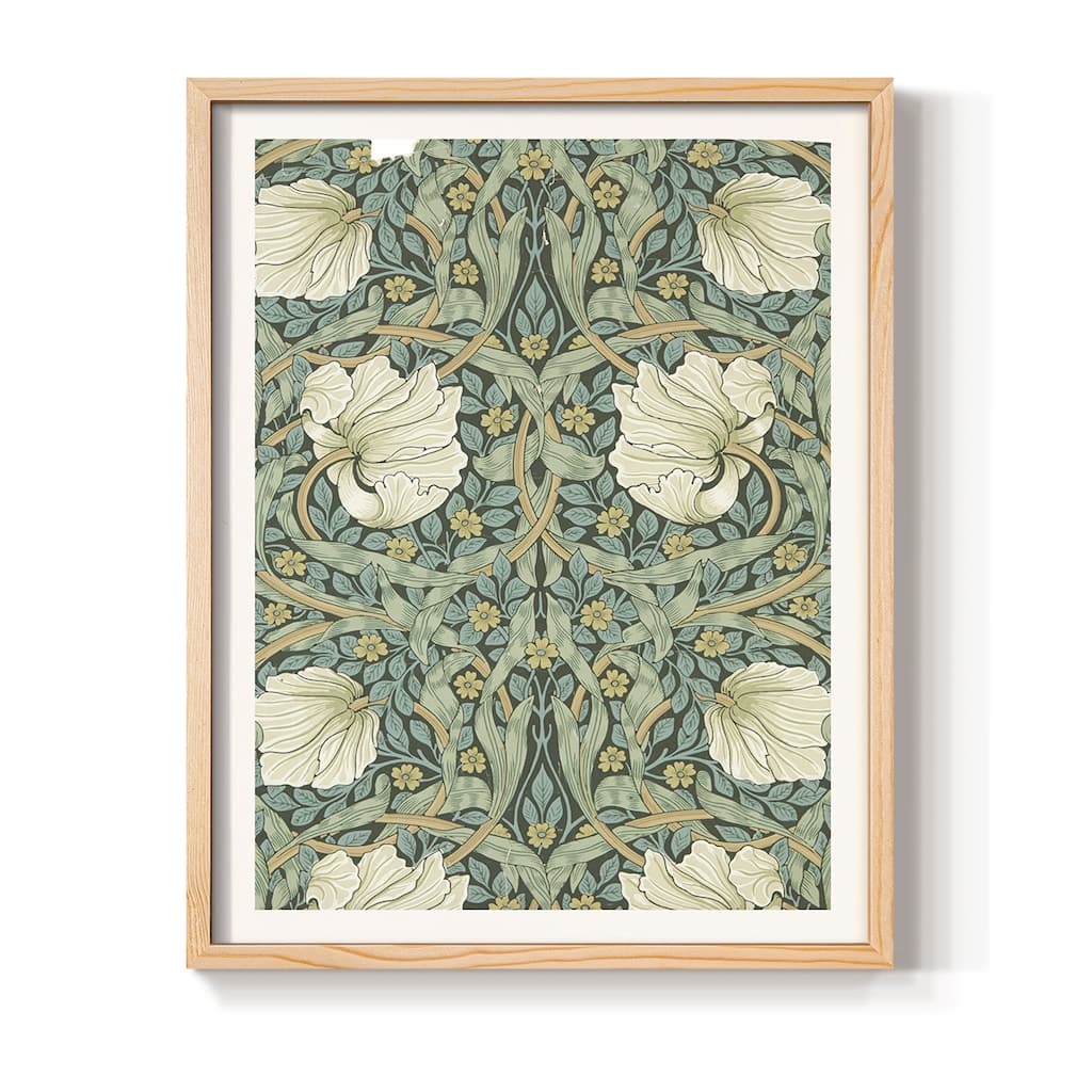 Vintage Abstract Print XXVIII -Framed Print