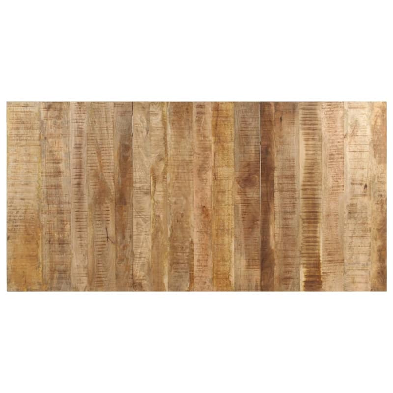 vidaXL Dining Table 78.7"x39.4"x29.9" Rough Mango Wood