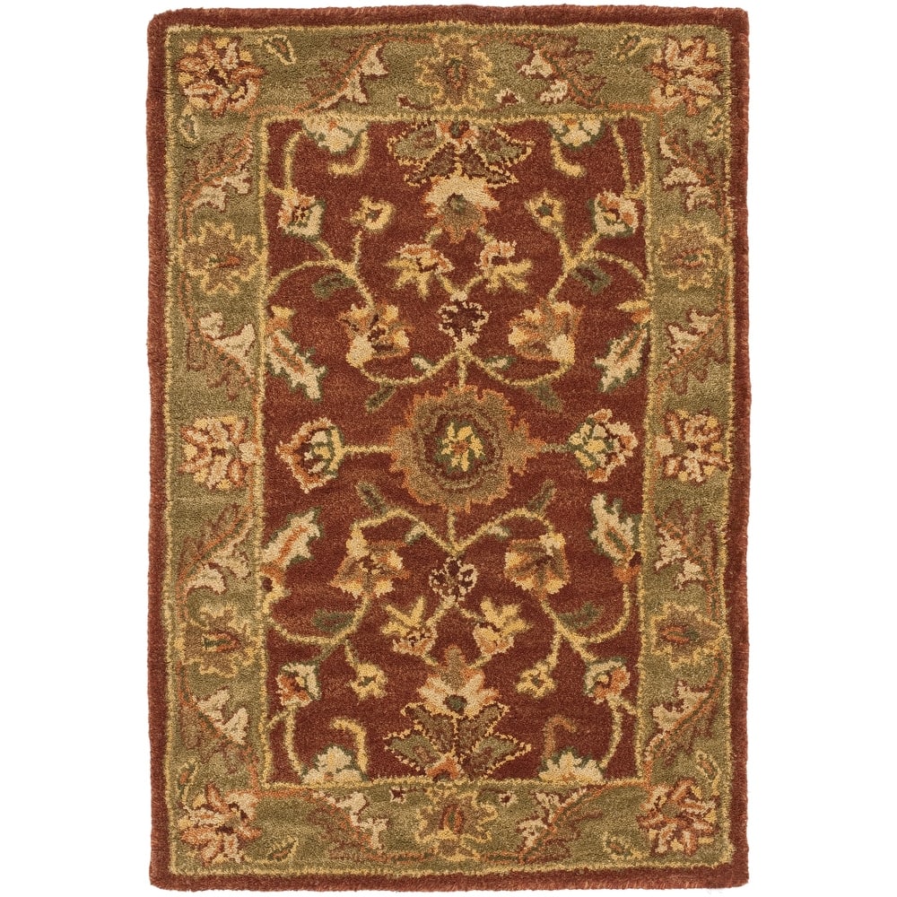SAFAVIEH Handmade Golden Effie Tomika Traditional Oriental Wool Rug