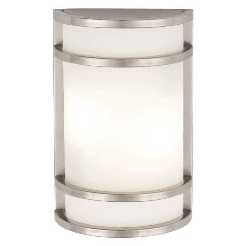 The Great Outdoors 2 Light 12" Height Outdoor Wall Sconce from the Bay - Stainless Steel