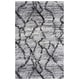 preview thumbnail 55 of 57, SAFAVIEH Retro Medina Modern Abstract Distressed Rug 5'3" x 8' - Light Grey/Black - Rectangle