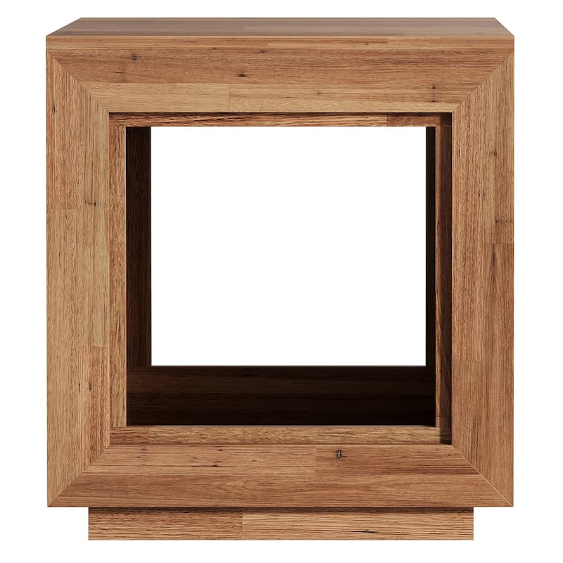 End Table, Side Table with Storage Shelf, Nightstand Bedside Table for Bedroom, Living Room, Entryway