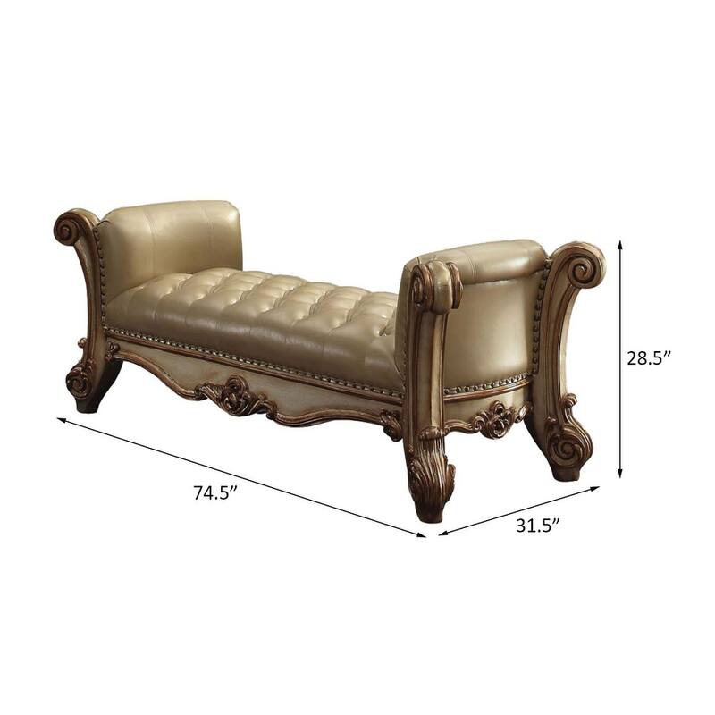 Casada Bench with Button Tufted