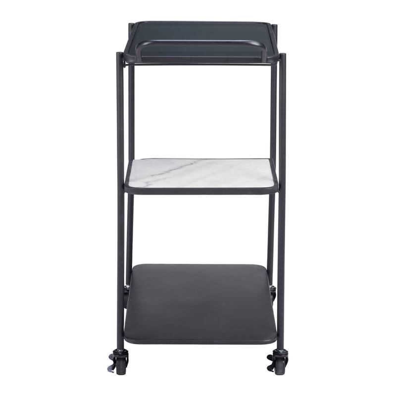 Constanza Bar Cart Black
