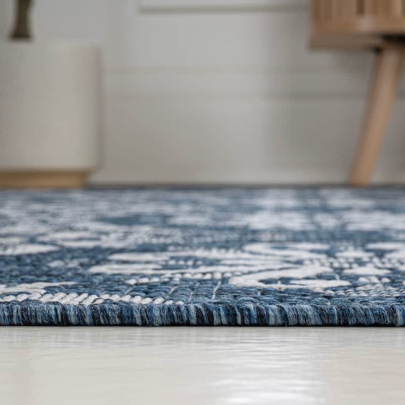 JONATHAN Y Maribel Traditional Mediterranean Tile Design Indoor/Outdoor Area Rug