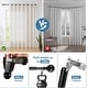 preview thumbnail 6 of 32, Round Ball Designer Double Drapery Adjustable Curtain Rod & Hardware