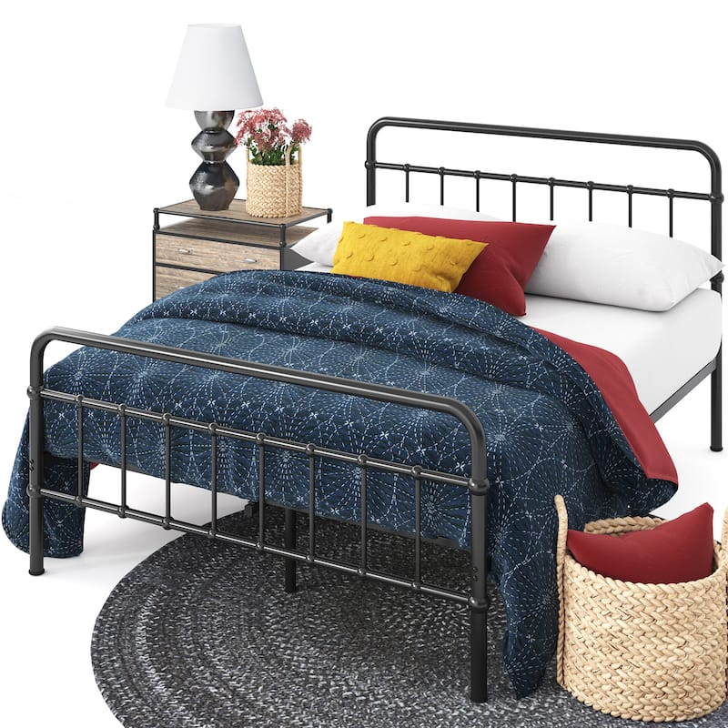 Priage by ZINUS Metal Platform Bed Frame