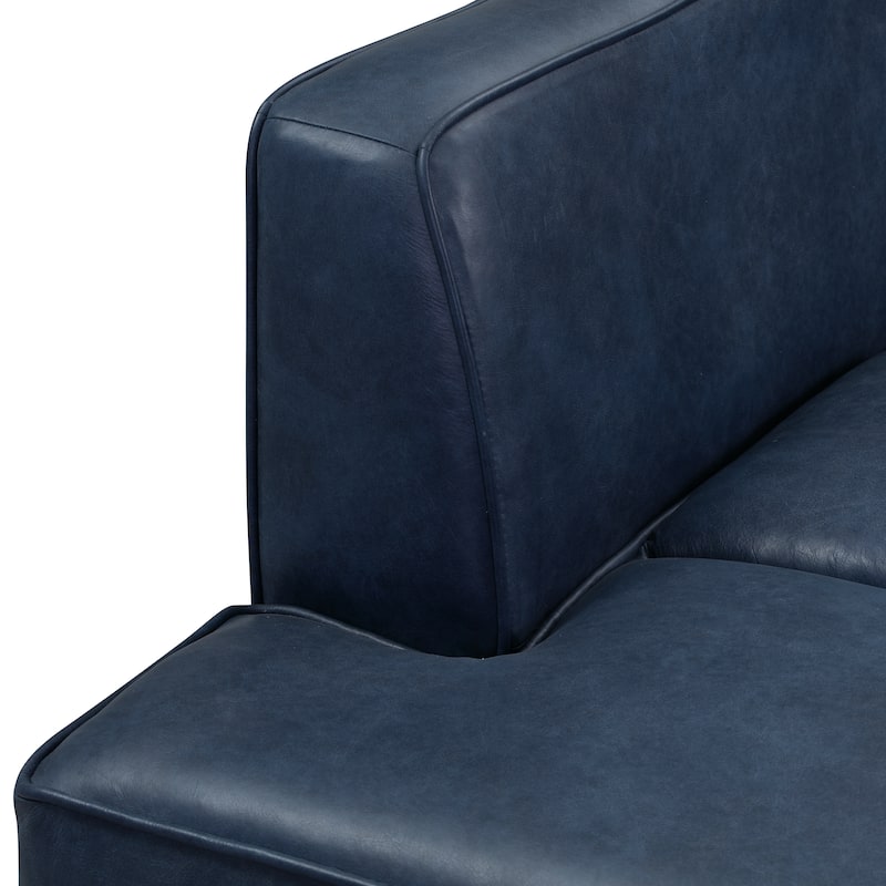 Poly & Bark Jasper Daybed - Full Grain Genuine Italian Leather