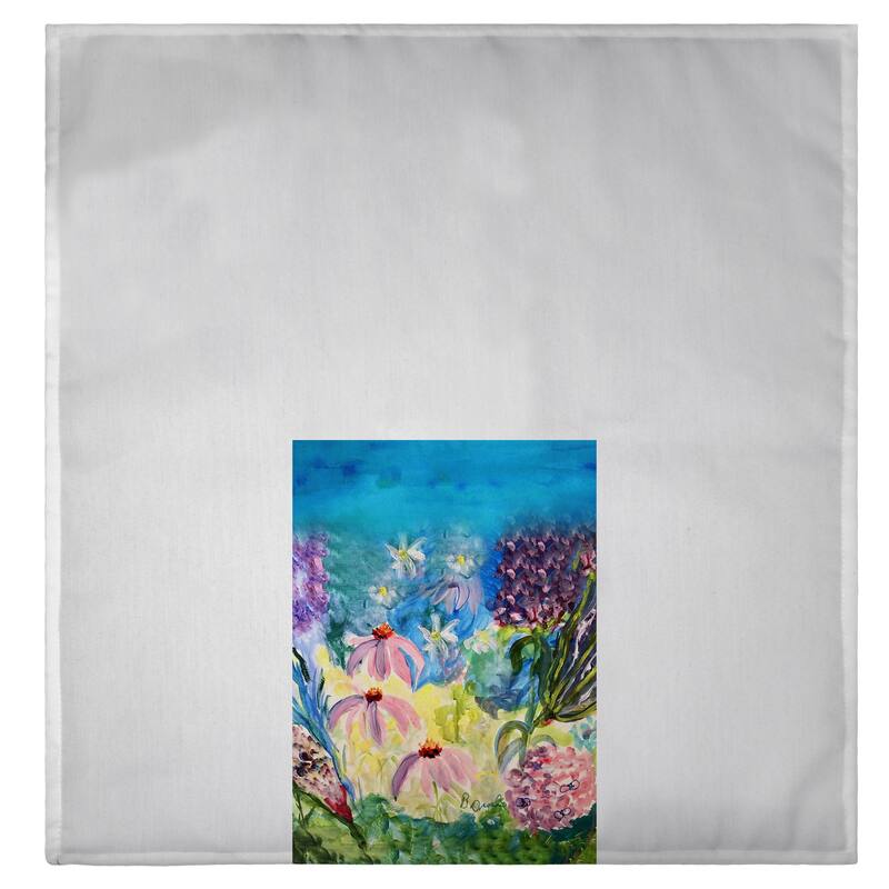Pink Garden Guest Towel - 20x20